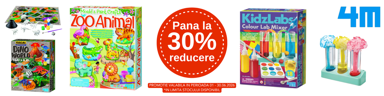Promotie cu pana la 30% reducere la 4m