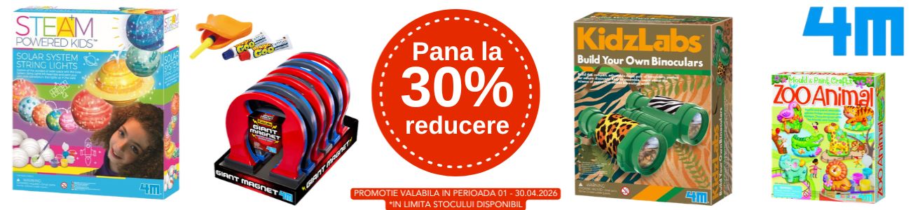 Promotie cu pana la 30% reducere la 4M