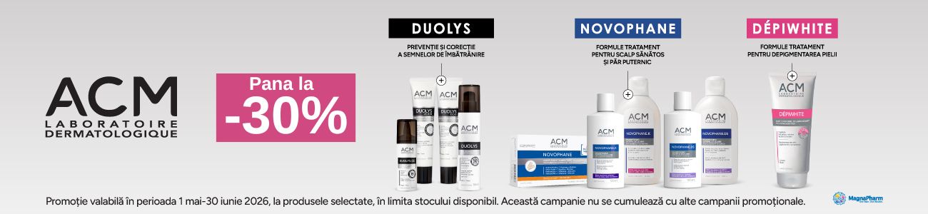 Promotie cu pana la 30% reducere la ACM