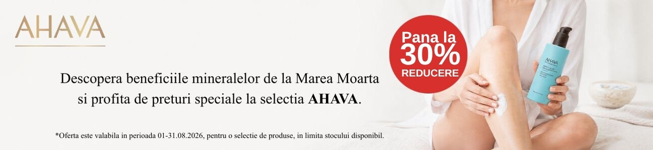 Promotie cu pana la 30% reducere la Ahava