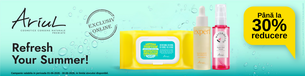 Promotie cu pana la 30% reducere la Ariul - exclusiv online