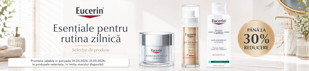 Promotie cu pana la 30% reducere la Eucerin