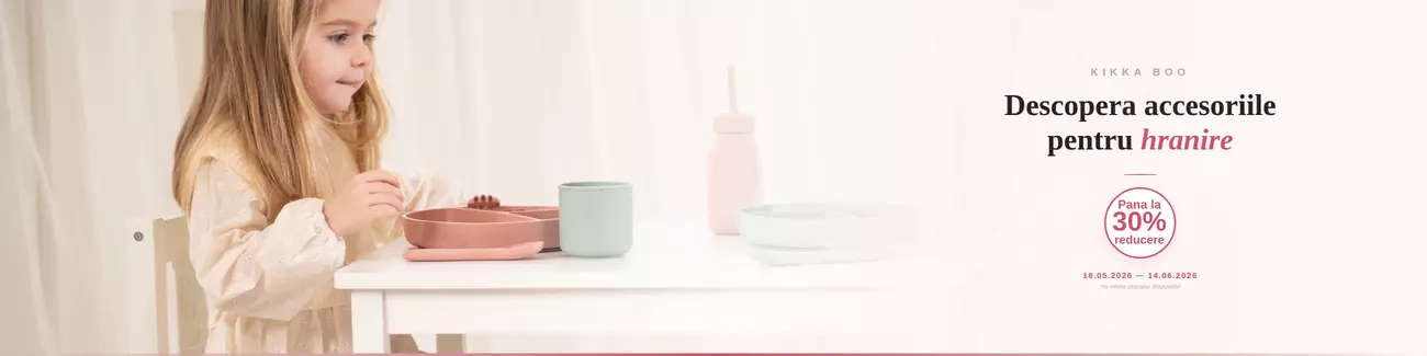 Promotie cu pana la 30% reducere la Kikka Boo - Ziua Copilului