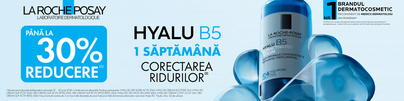 Promotie cu pana la 30% reducere la La Roche Posay
