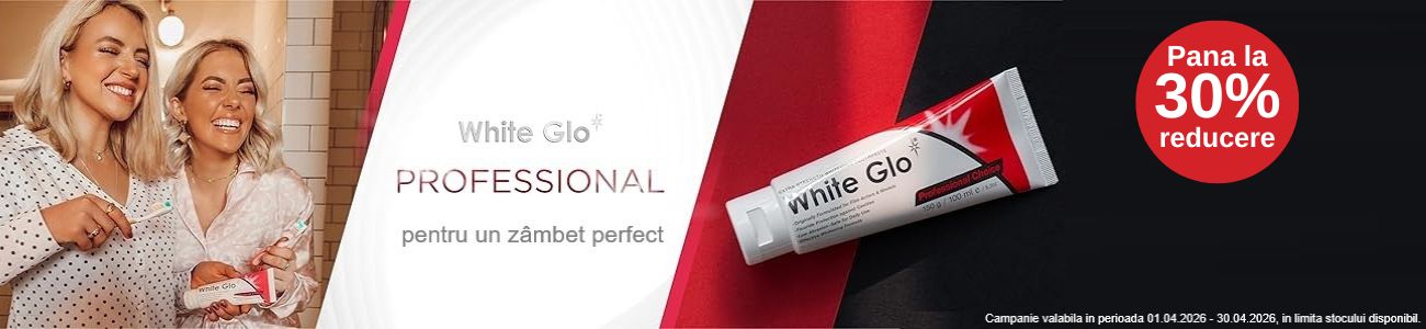 Promotie cu pana la 30% reducere la White Glo