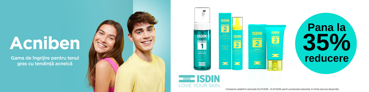 Promotie cu pana la 35% reducere la Isdin