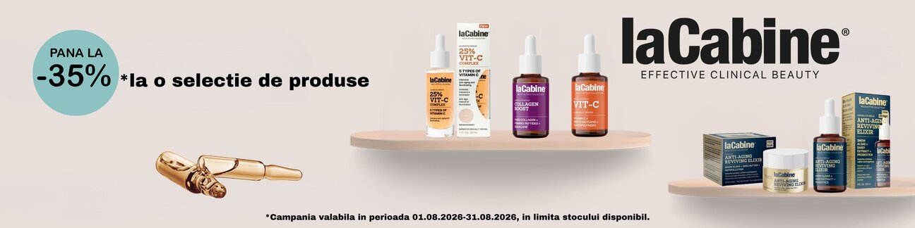 Promotie cu pana la 35% reducere la Lacabine