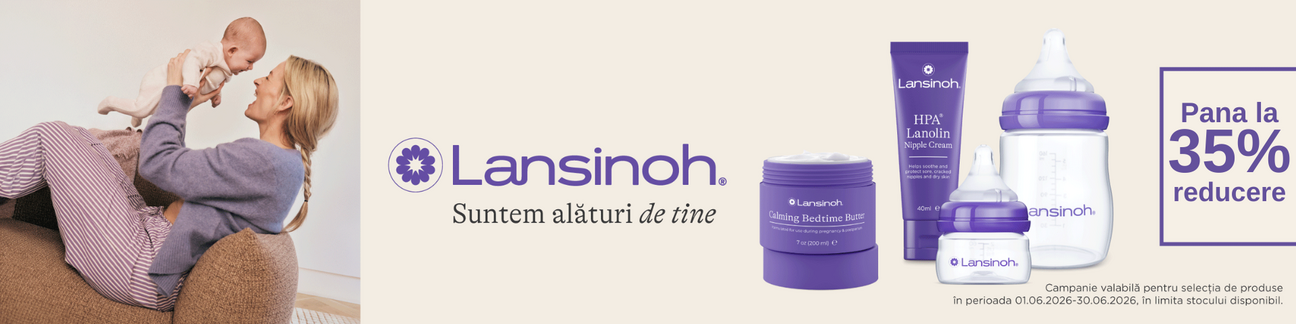 Promotie cu pana la 35% reducere la Lansinoh
