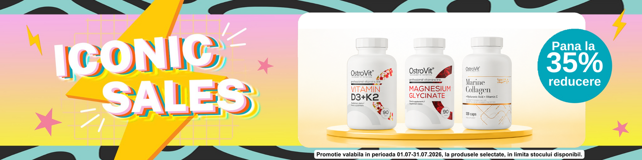 Promotie cu pana la 35% reducere la Ostrovit - Iconic Sales