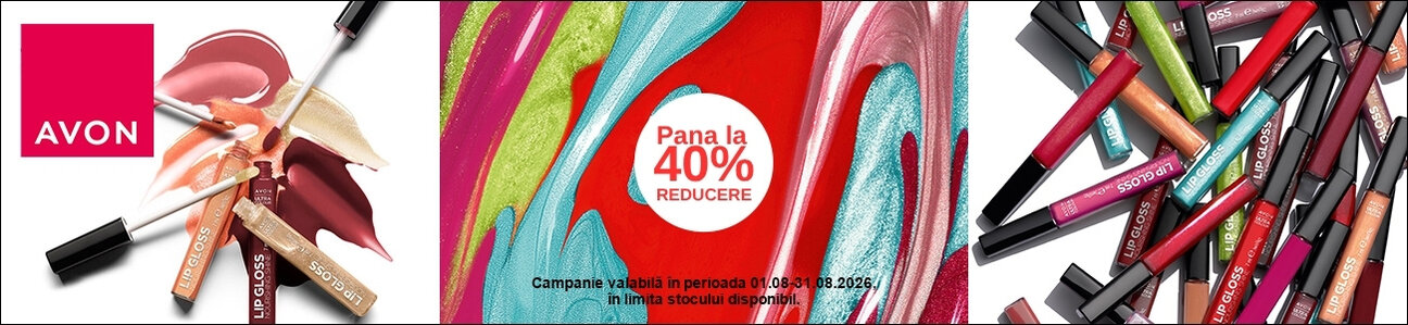 Promotie cu pana la 40% reducere la Avon