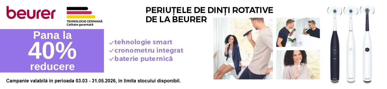 Promotie cu pana la 40% reducere la Beurer