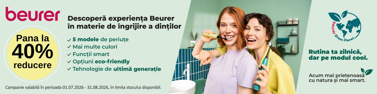 Promotie cu pana la 40% reducere la Beurer