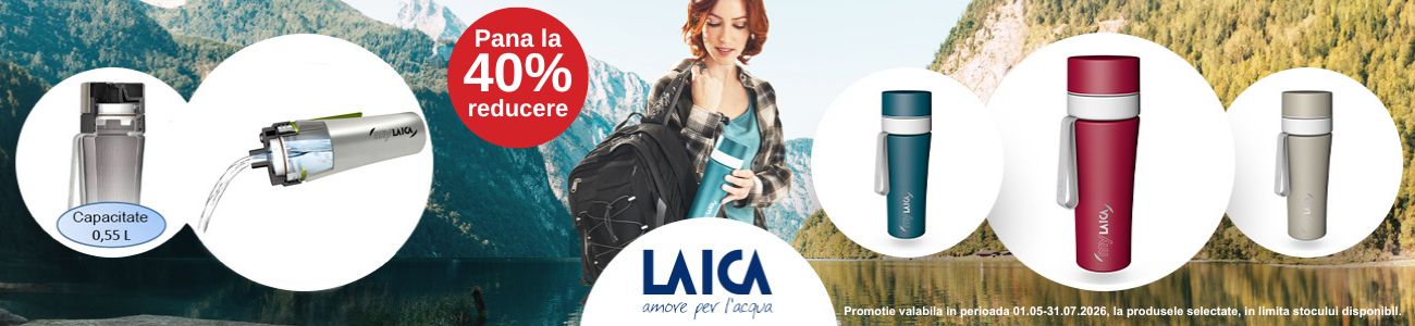 Promotie cu pana la 40% reducere la Laica