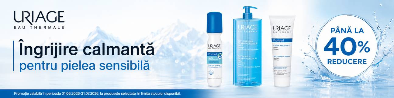 Promotie cu pana la 40% reducere la Uriage