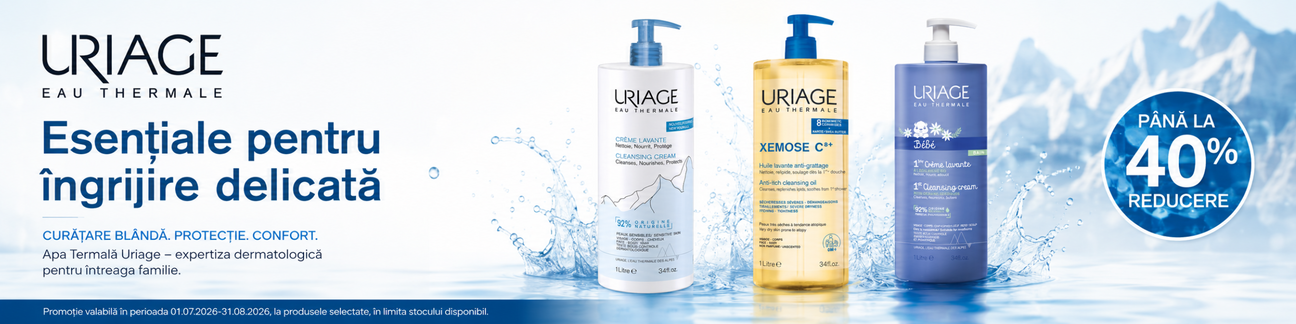Promotie cu pana la 40% reducere la Uriage