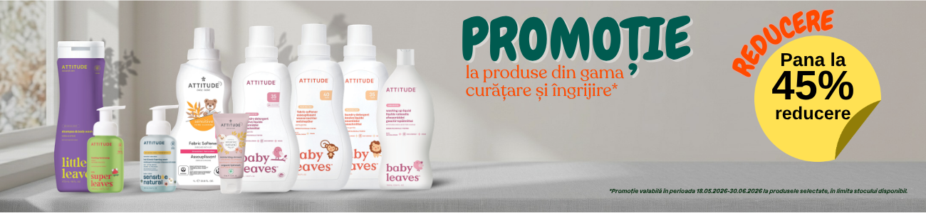 Promotie cu pana la 45% reducere la Attitude - Ziua Copilului