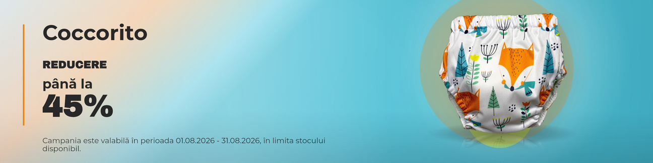 Promotie cu pana la 45% reducere la Coccorito