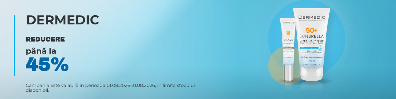 Promotie cu pana la 45% reducere la Dermedic