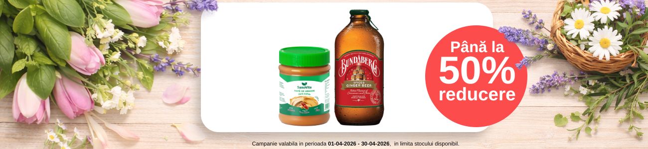 Promotie cu pana la 50% reducere la Sanovita