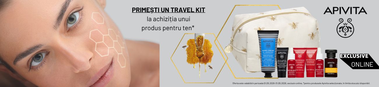 Promotie cu produs bonus la Apivita