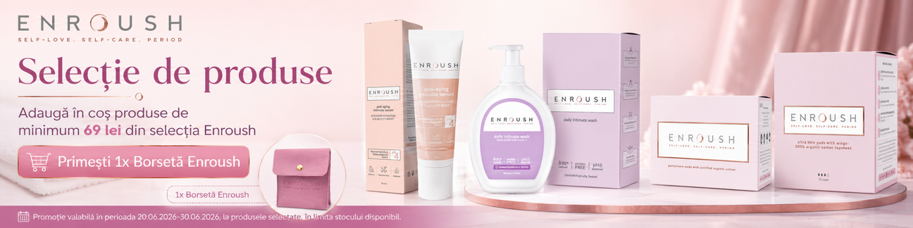 Promotie cu produs bonus la Enroush