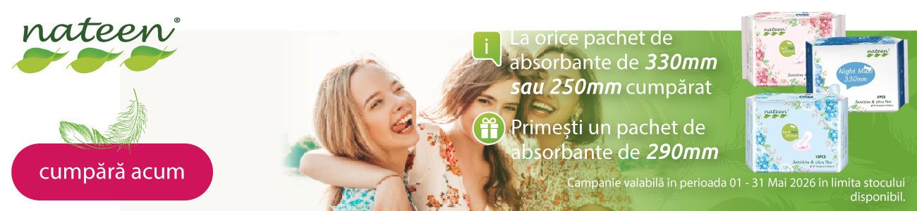 Promotie cu produs bonus la Nateen