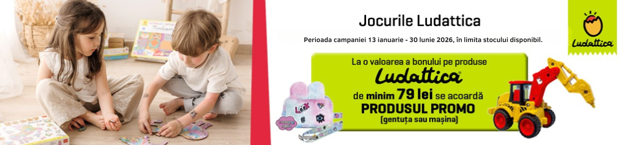 Promotie cu produs Bonus Ludattica