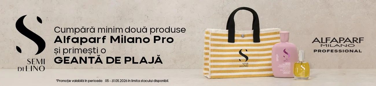 Promotie cu produs promotional Alfaparf