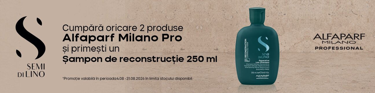 Promotie cu produs promotional Alfaparf