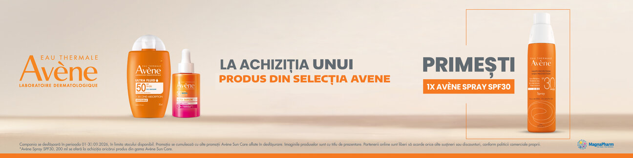 Promotie cu produs promotional Avene