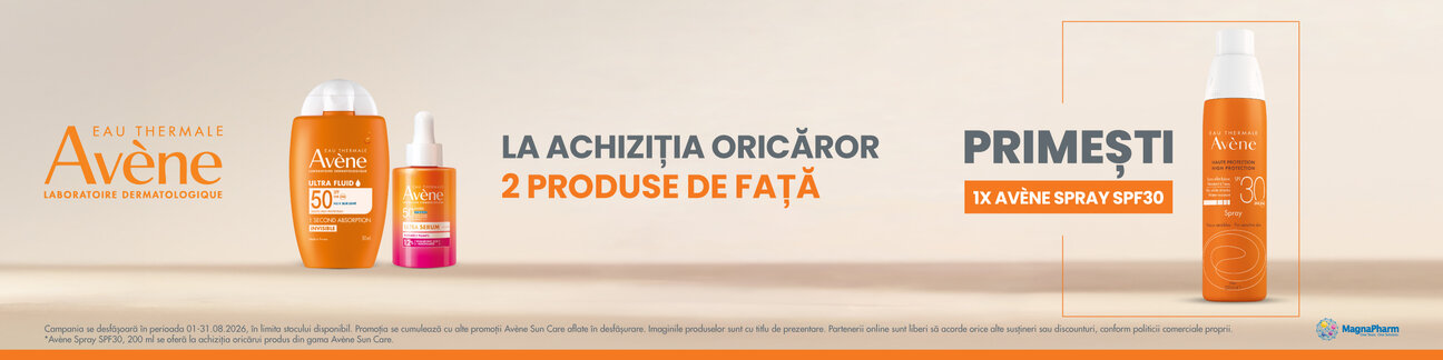 Promotie cu produs promotional Avene