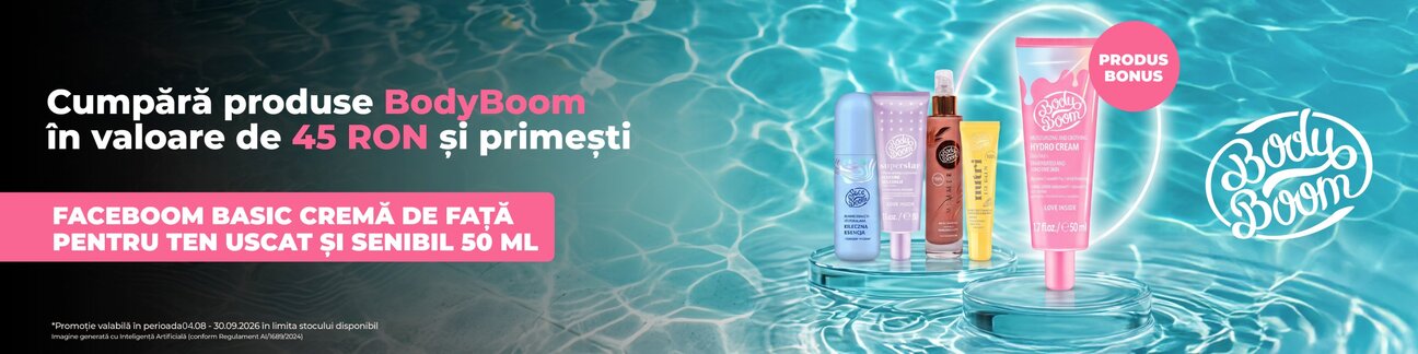 Promotie cu produs promotional BodyBoom