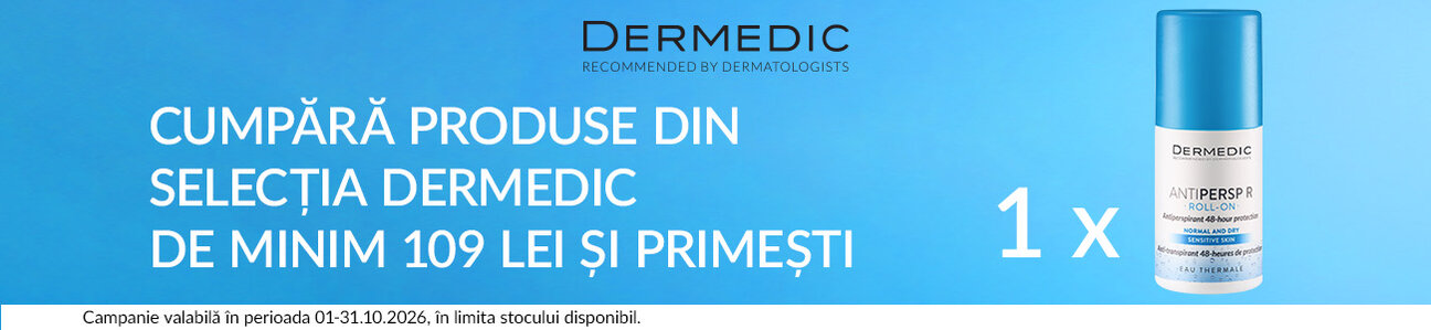 Promotie cu produs promotional Dermedic Roll-on antiperspirant Antipersp R 60 g