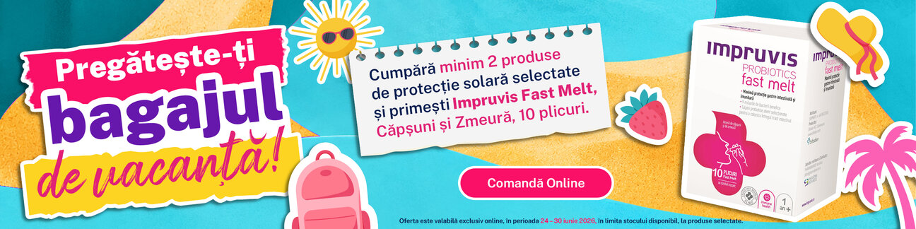 Promotie cu produs promotional Impruvis Fast Melt