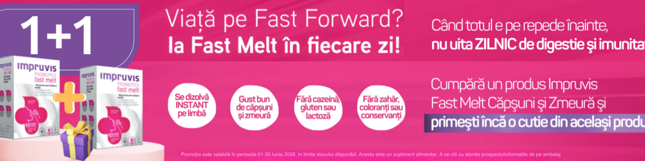 Promotie cu produs promotional Impruvis Fast melt