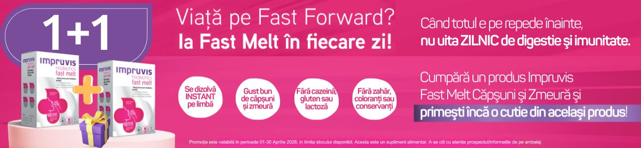 Promotie cu produs promotional Impruvis Fast Melt