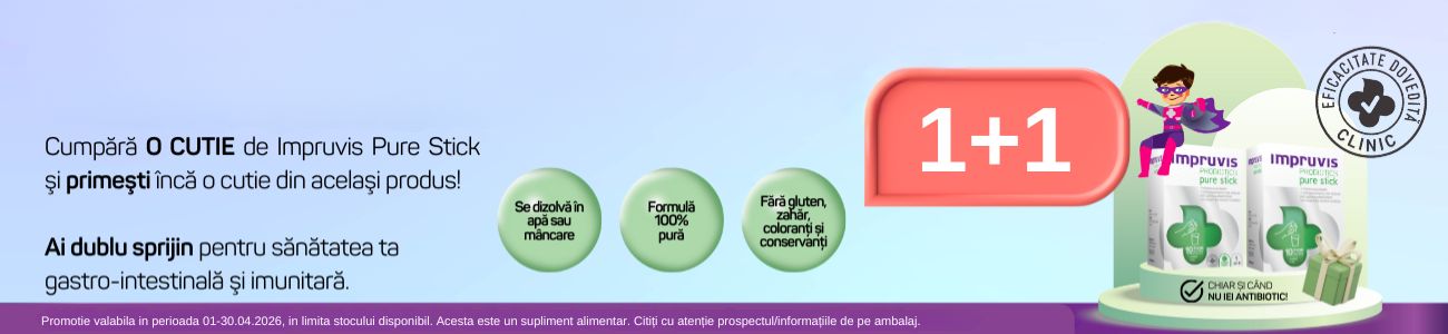 Promotie cu produs promotional Impruvis Pure Stick