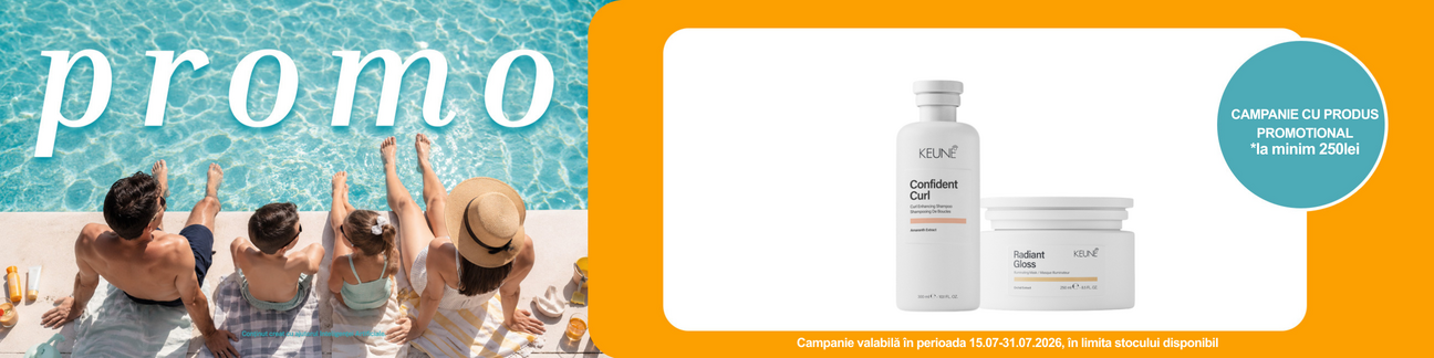 Promotie cu produs promotional Keune 