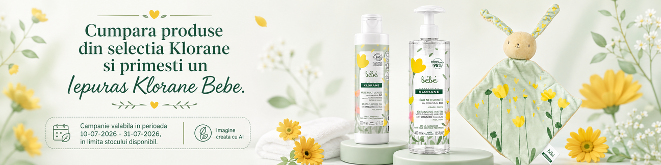 Promotie cu produs promotional Klorane