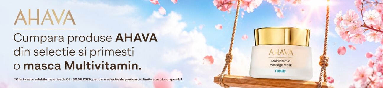 Promotie cu produs promotional la Ahava