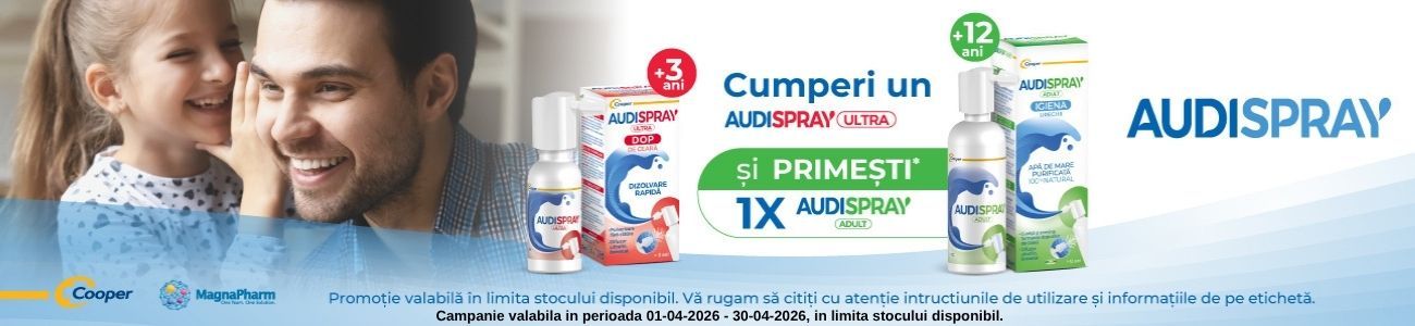 Promotie cu produs promotional la Audispray