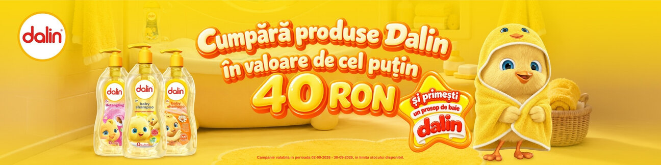 Promotie cu produs promotional la Dalin