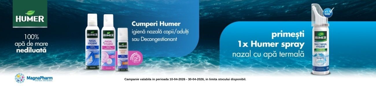 Promotie cu produs promotional la Humer