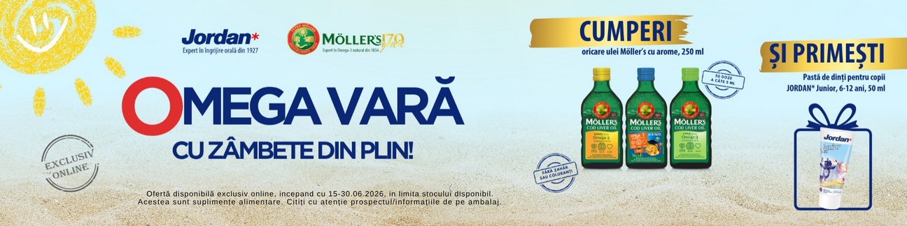 Promotie cu produs promotional la Mollers