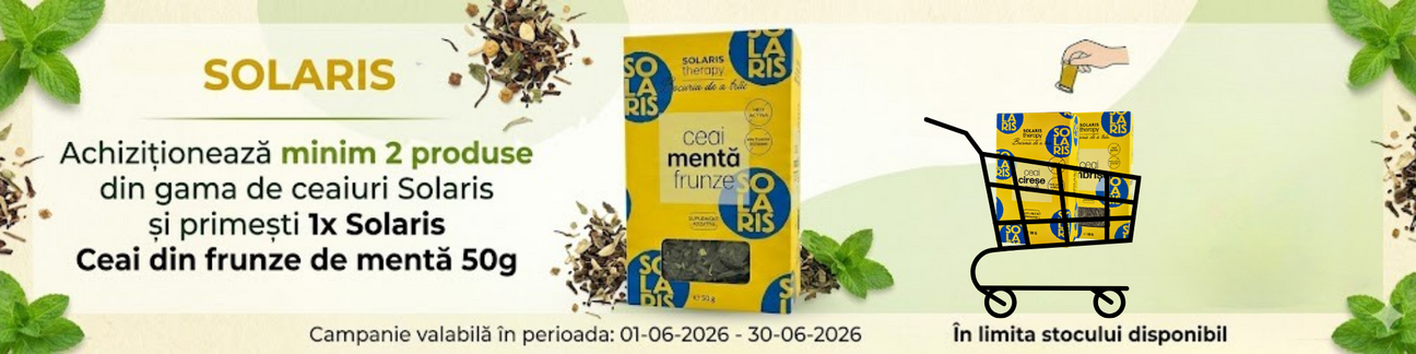 Promotie cu produs promotional la Solaris