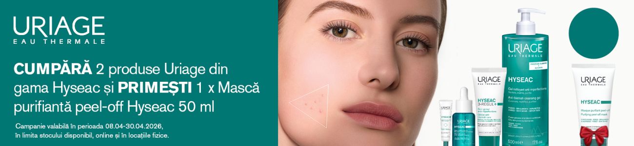 Promotie cu produs promotional la Uriage
