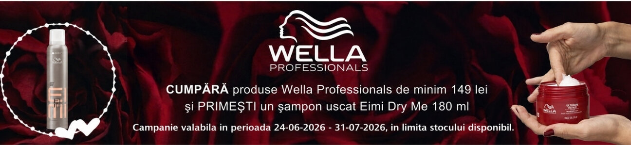 Promotie cu produs promotional la Wella