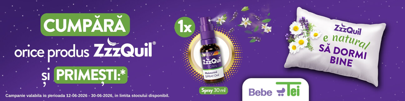 Promotie cu produs promotional la Zzzquil Natura