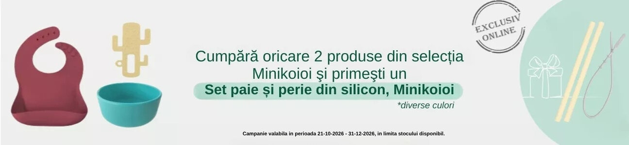 Promotie cu produs promotional Minikoioi