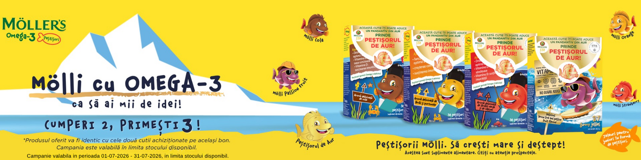 Promotie cu produs promotional Mollers Pestisori
